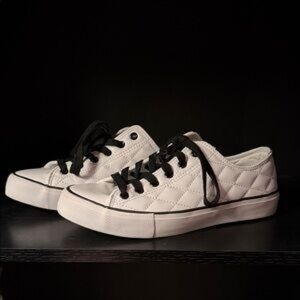 Torrid Quilted White Sneakers